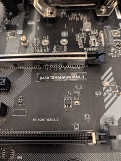 Tomahawk B450 Max / Ryzen 5 3600 / 32GB DDR4 Combo
