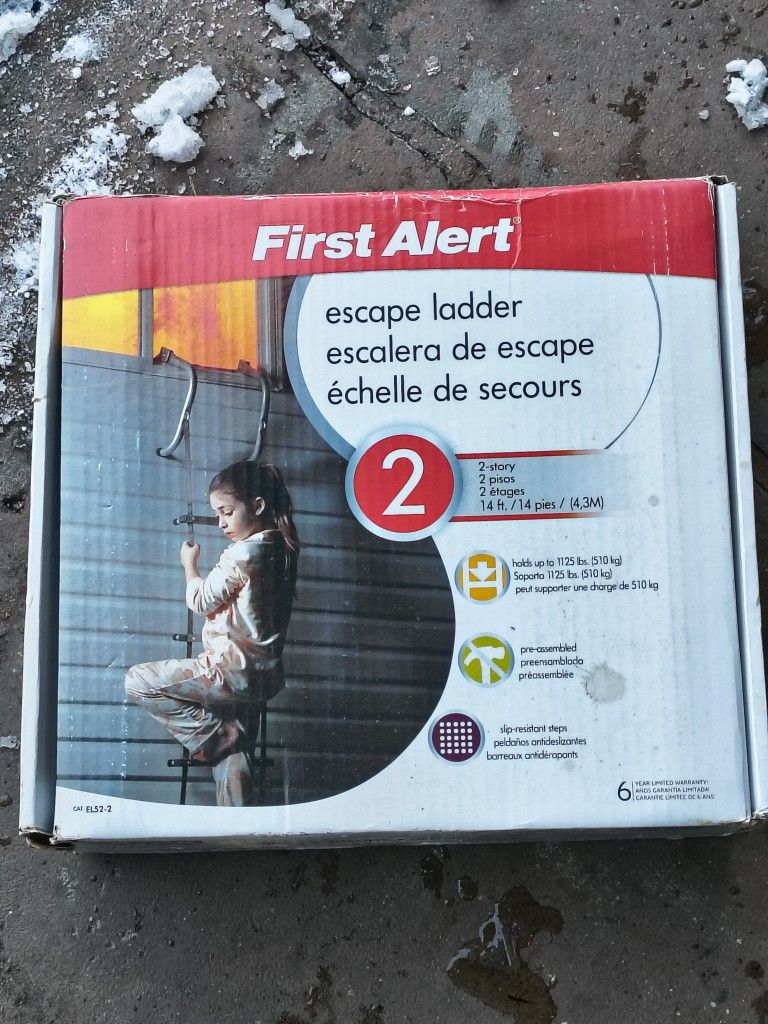 First Alert Two-Story Fire Escape Ladder