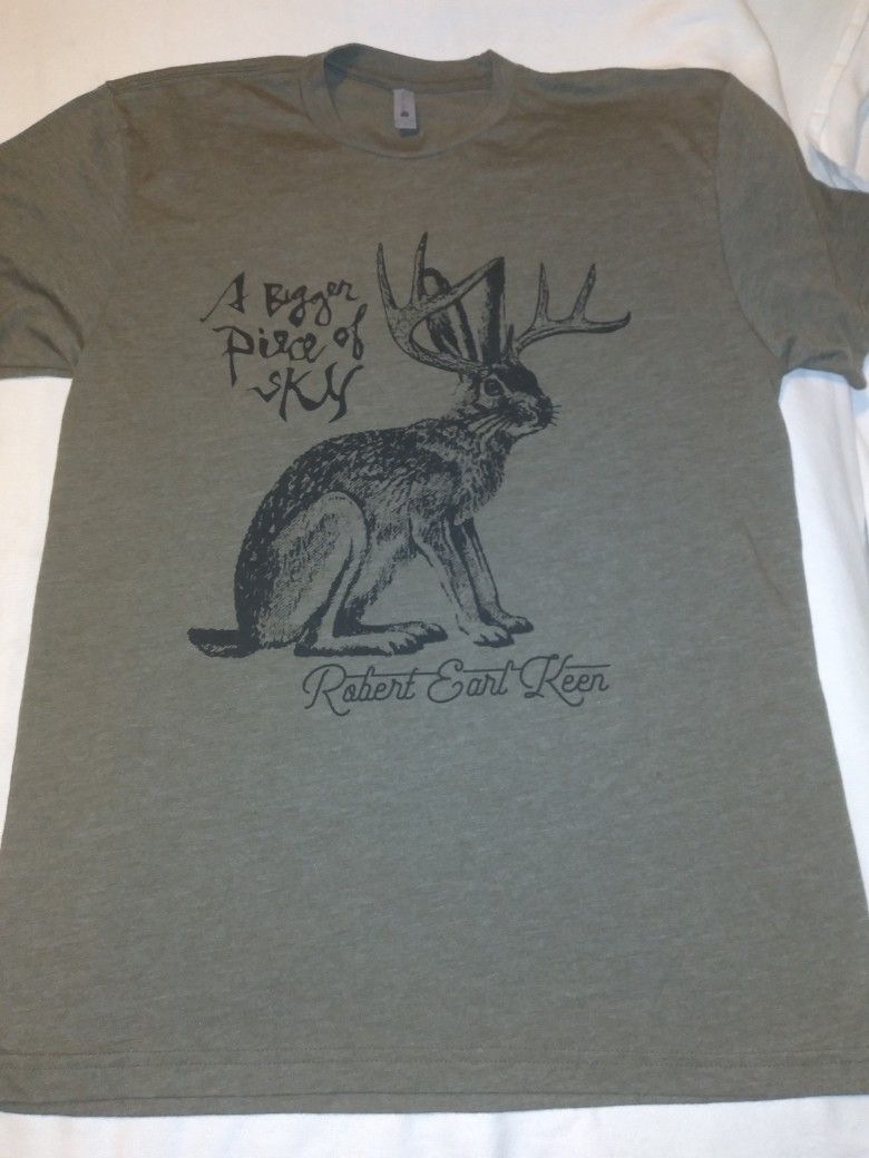 Robert Earl Keen A Bigger Piece Of Sky Next Apparel Shirt Size M Texas Country