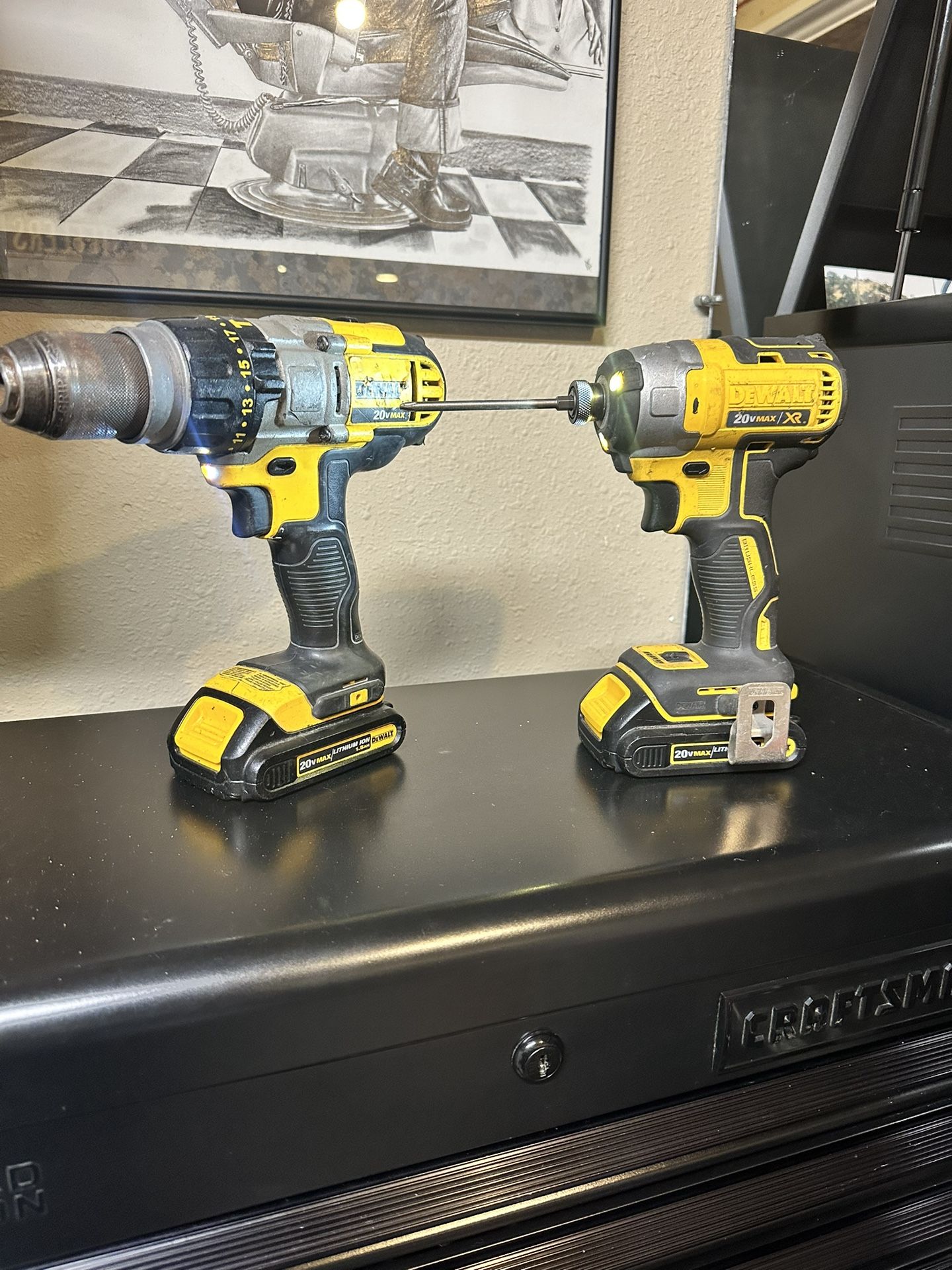 Dewalt 18V Impact & Drill Combo