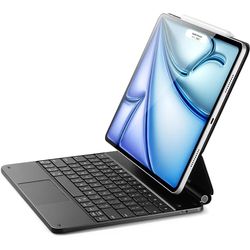 ESR iPad Air 13 Inch Case Keyboard (M3/M2, 2025/2024) & iPad Pro 12.9 inch (6th/5th/5th/3rd) Magic Keyboard, Easy-Set Floating Cantilever Stand, Preci