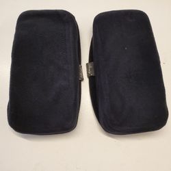 Aloudy Ergonomic Memory Foam Office Chair Armrest Pads, Comfy Gaming Chair Arm Rest Covers for Elbows and Forearms Pressure Relief(Set of 2), Stretch 