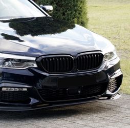 New 2017-2020 BMW 540i Front Grill Black Single Slate Gloss M SPORT