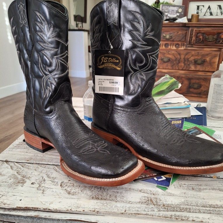 ostrich Authentic. boots NEW never worn