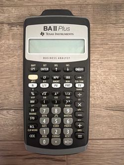 Texas Instruments BA II Plus Calculator
