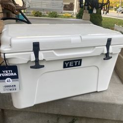 Brand new YETI Tundra 45 Cooler