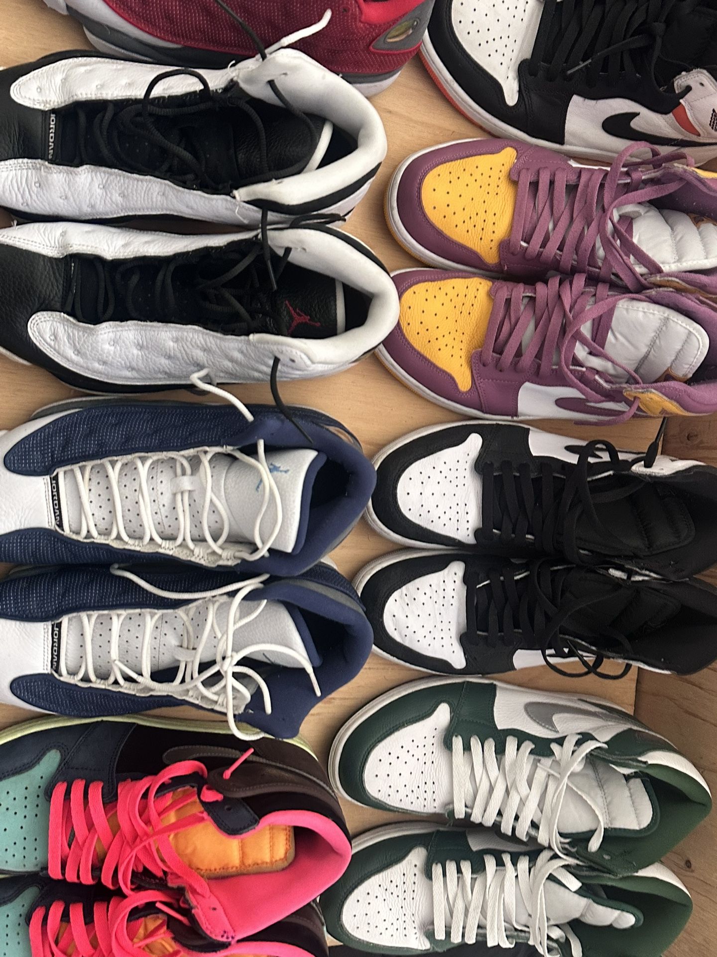 Jordan 1’s &13s  -10.5