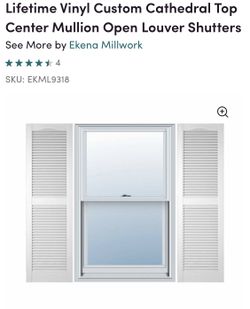 Outdoor Shutters 14.5 x 43