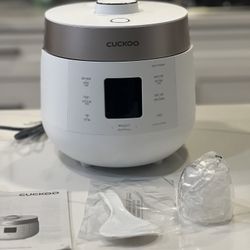 [NIB/Brand New] Cuckoo Twin Pressure 6-Cup Rice Cooker (CRP-ST0609F) - Unopened
