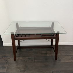 Glass Top Desk