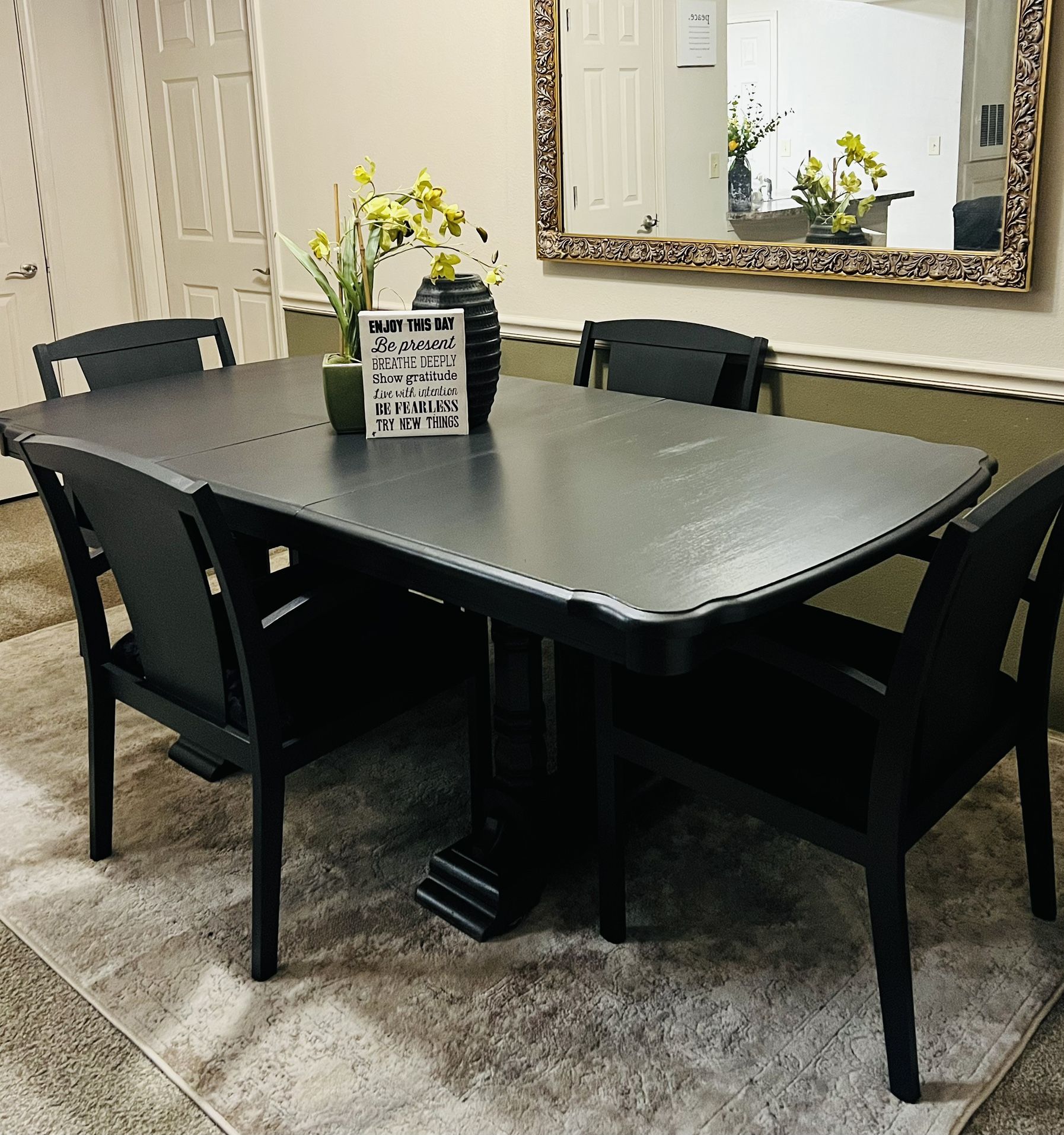 Gorgeous Farmhouse Dining Table Set