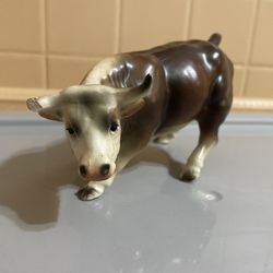 Hagen Renaker Designers Workshop Hereford Steer B-690 (Pairs w/ Cutting Horse) 