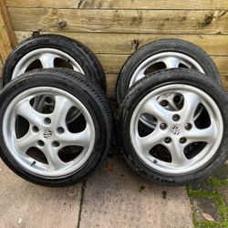 Porsche 17 Inch Twist Wheels
