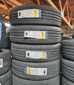 225/65/17 Goodyear 4 new tires and balanced