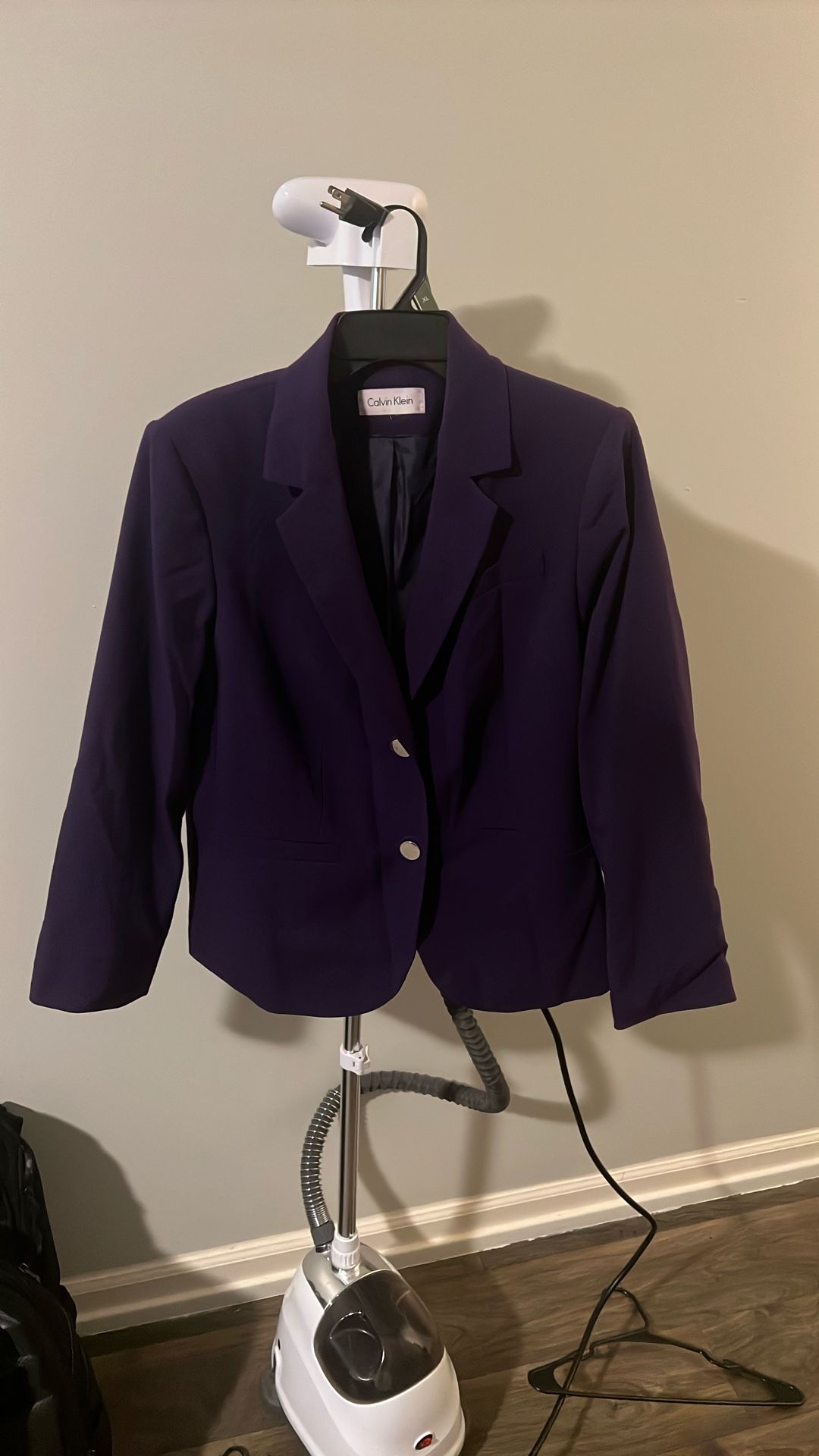 Purple Calvin Klein Jacket