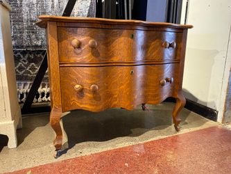Antique Serpentine Front Dresser