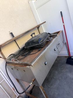 Commercial Stainless Steel Outdoor Cooking Cart