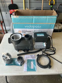 Vidapool 1.5hp 115v Dual Speed Pool Pump