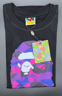 BAPE A Bathing Ape Camo Ape Head T-Shirt XL