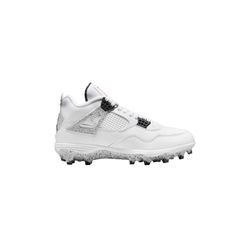 Jordan 4 White Cement Football Cleats Size 10.5