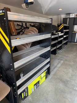 Ranger Commercial Van Shelving – 9 Units-350$