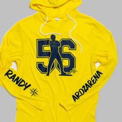 2025 Mariners Randy Arozarena Crossed-Arm Hoodie Size XL. Brand New 