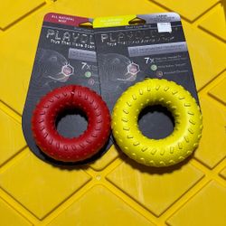Playology Dual Layer Ring Dog Toy 