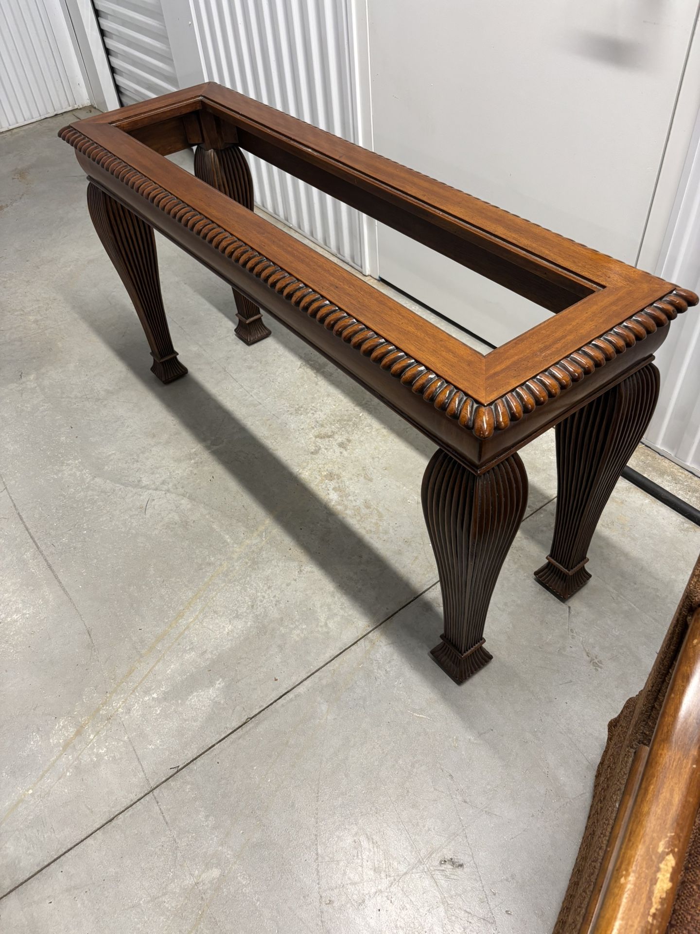 Console Table With Glass Top