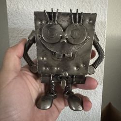 Handmade Metal Spongebob Figure