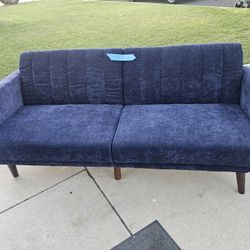 Blue Futon Couch