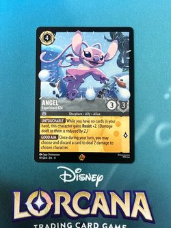Disney Lorcana TCG ( Angel - Experiment 624, Legendary) Make an Offer!