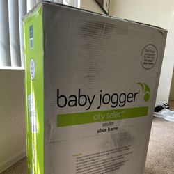 Baby Jogger City Select Stroller Silver Frame - Lagoon 