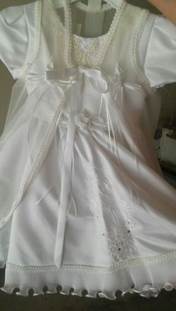 Vestido para bautizo talla 4