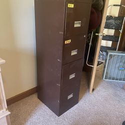 Four Drawer File Cabinet 