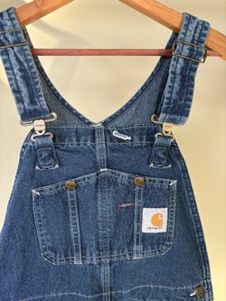 Carhartt Bib Overall - Stonewashed Denim