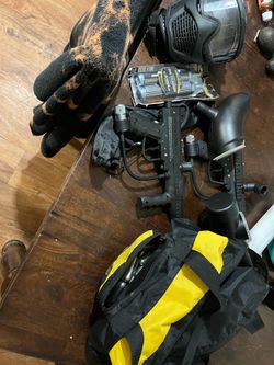 Paint ball guns