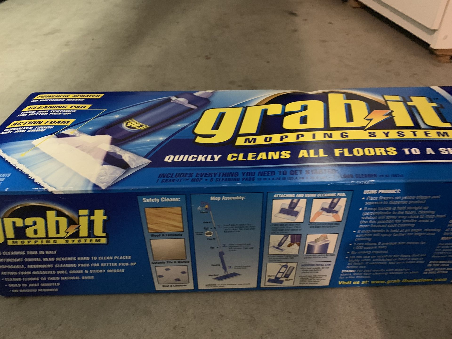Grab it floor mop
