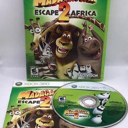Madagascar: Escape 2 Africa (Microsoft Xbox (contact info removed)) CIB Complete 