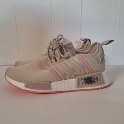 Adidas NMD R1 Women's Sneakers Beige Size 7