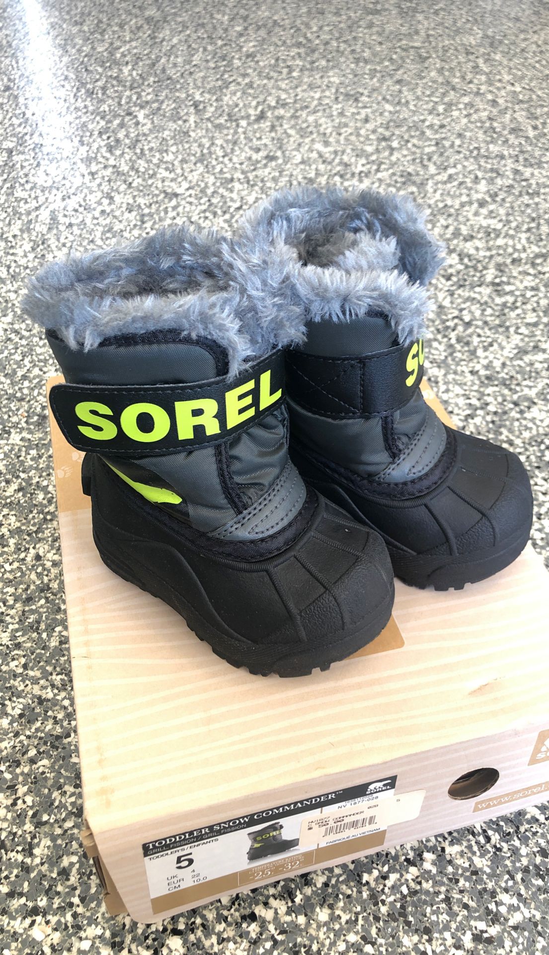 Sorel Infant Snow Boots SIZE 5