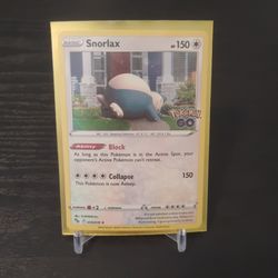 Pokemon cards (Snorlax)