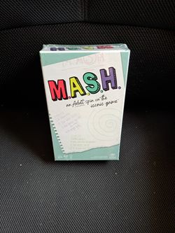 Brand New MASH M.A.S.H. Game An Adult Spin On The Iconic Game