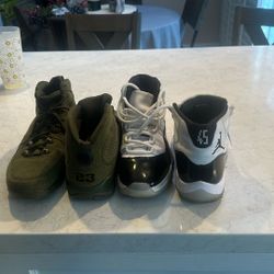 Jordan’s.  Size 10 