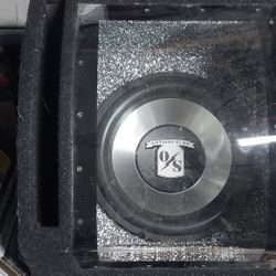 Sound Ordnance 12inch Subwolfer