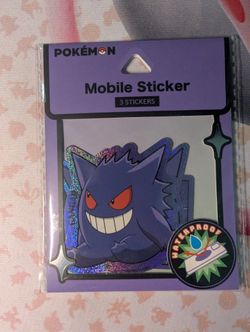 Pokemon Gengar 19B Mobile Sticker Japan NEW Pocket Monster
