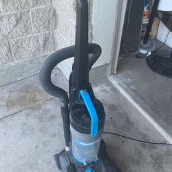 Vacuum with broom set