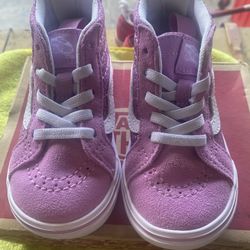 Vans Comfycush Sk8-Hi Zip (MTE) Sneakers Pink  Size 7T NEW