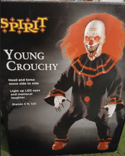 young crouchy animatronic SOLD OUT EVERYWHERE
