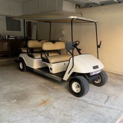 EZ GO 6 SEATER ELECTRIC GOLF CART