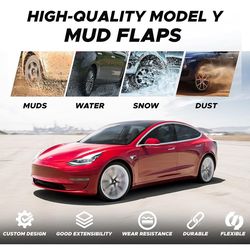 Tesla mud flaps